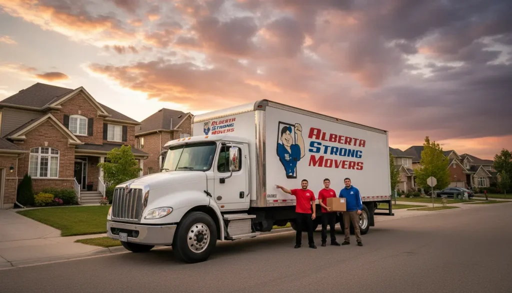 Alberta Strong Movers - Movers with happy customers