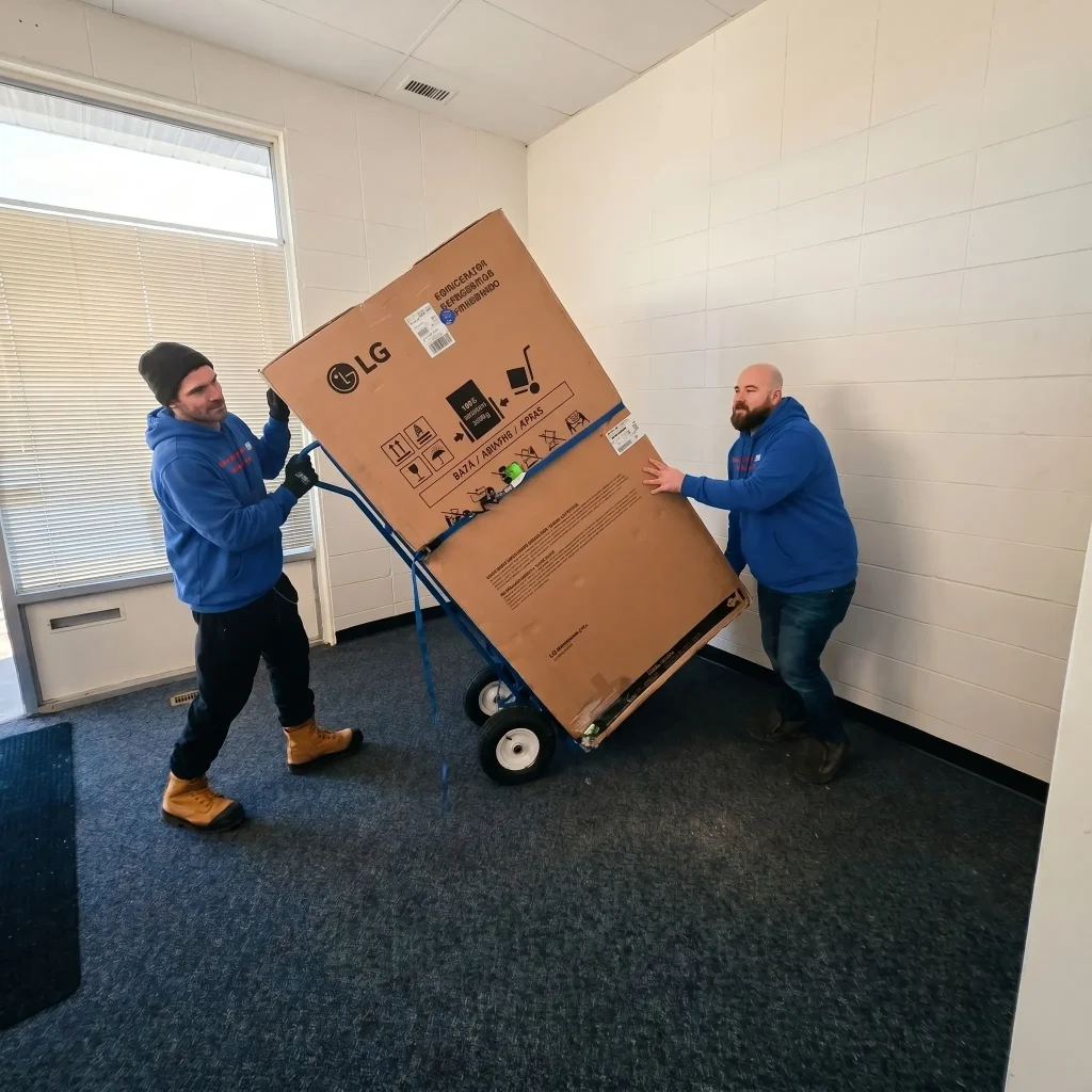 Alberta Strong Movers - carrying heavy load efficiently