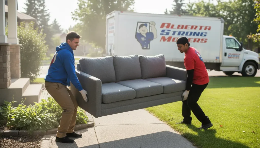 Alberta Strong Movers - movers in action