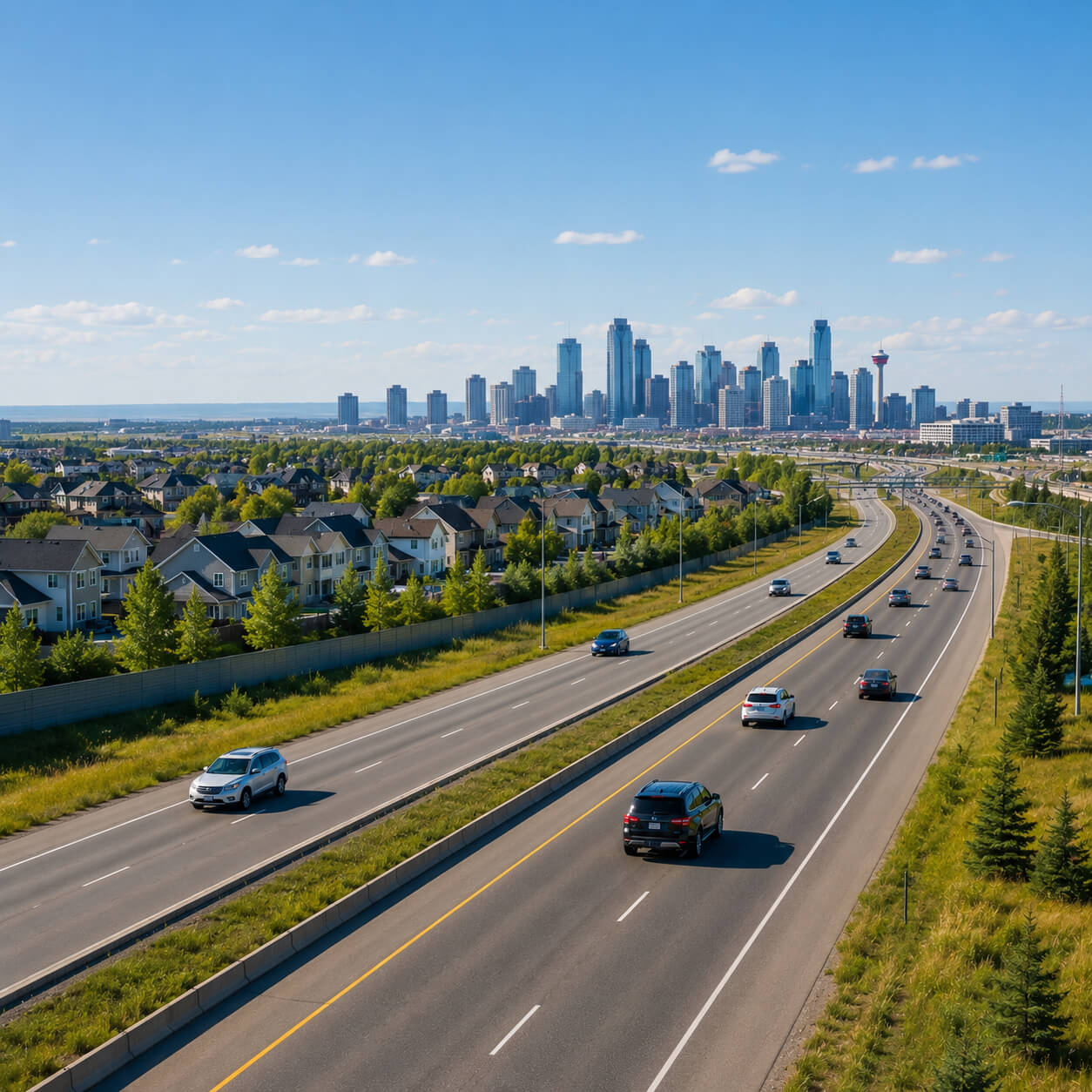 What Makes the Airdrie-to-Calgary Commute Popular?